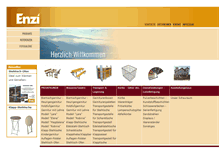 Tablet Screenshot of enzi.at